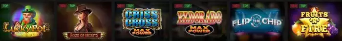 Synot Tip - online casino - nové hry v nabídce