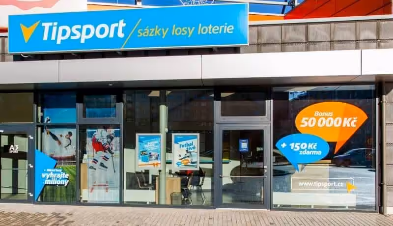 Seznam poboček Tipsport – ověření hráče