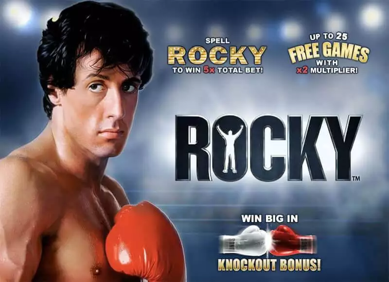 Rocky - casino automat od Playtech - hrejte v kasinu Fortuna Vegas