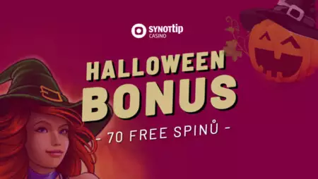 Synottip Halloween casino bonus – Získejte 70 free spinů během Hallowenské párty!