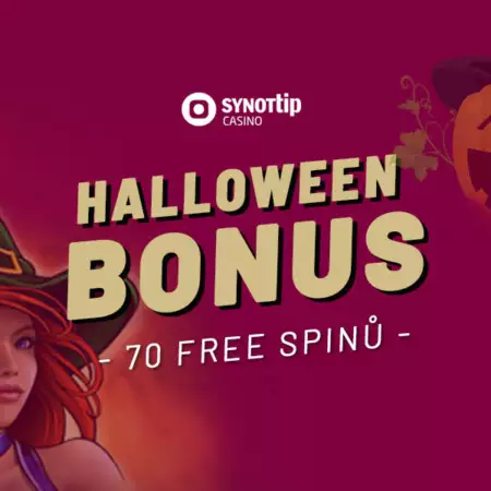 Synottip Halloween casino bonus – Získejte 70 free spinů během Hallowenské párty!