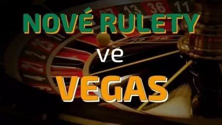 Nové online rulety ve Vegas Tipsport a Chance casinu