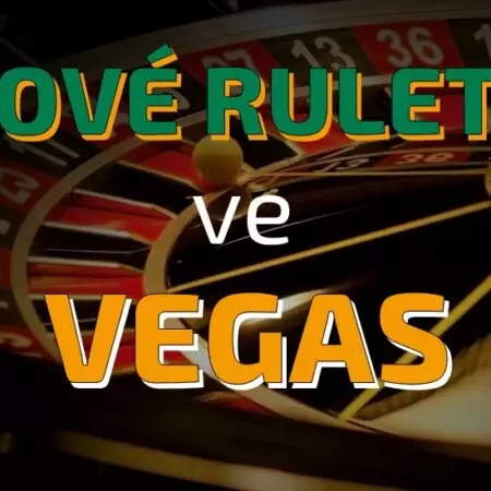 Nové online rulety ve Vegas Tipsport a Chance casinu