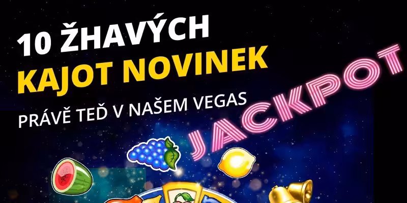 Fortuna casino představilo 10 nových Kajot automatů