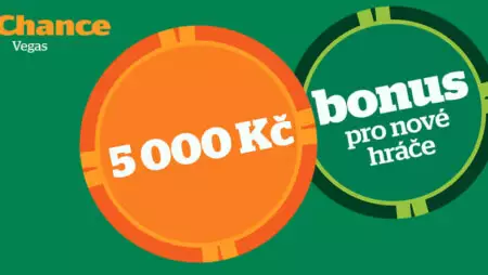 Chance online herna – bonus 5000 Kč + 200 Kč úplně zdarma!