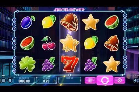 Neon Fever - nový automat v Synotu
