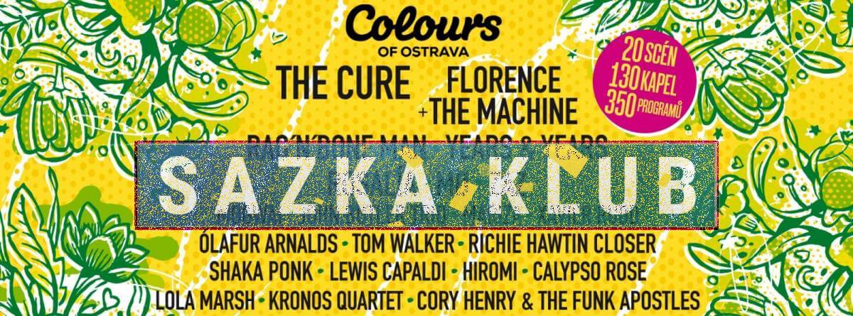 Top výhry v Sazka Klubu a navíc lístky na Colours