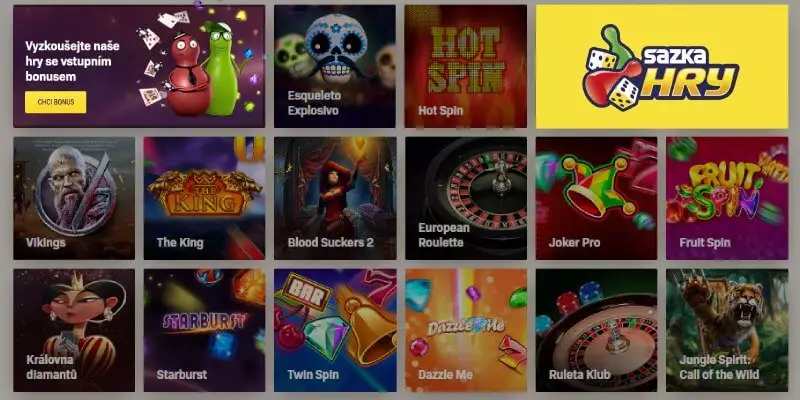 Sazka casino – skvělé automaty s bonusy