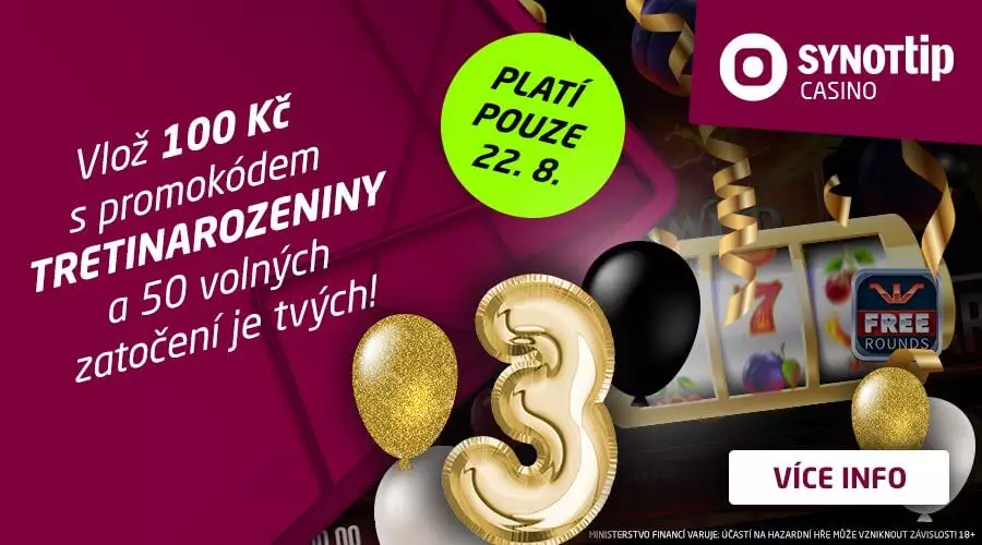 SynotTIP slaví 3. narozeniny a pořádá 3-denní PARTY