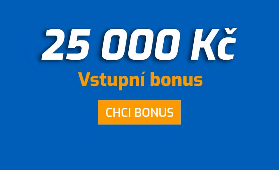 Tipsport Vegas nový vstupní casino bonus až 25.000 Kč