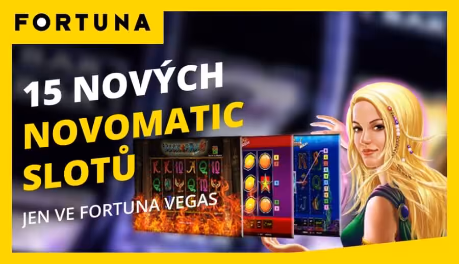 Fortuna online automaty od Novomatic. Jsou dobré?