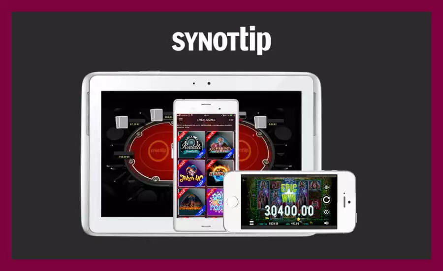SynotTIP casino mobilní aplikace s bonusem 2022 (VIDEO)