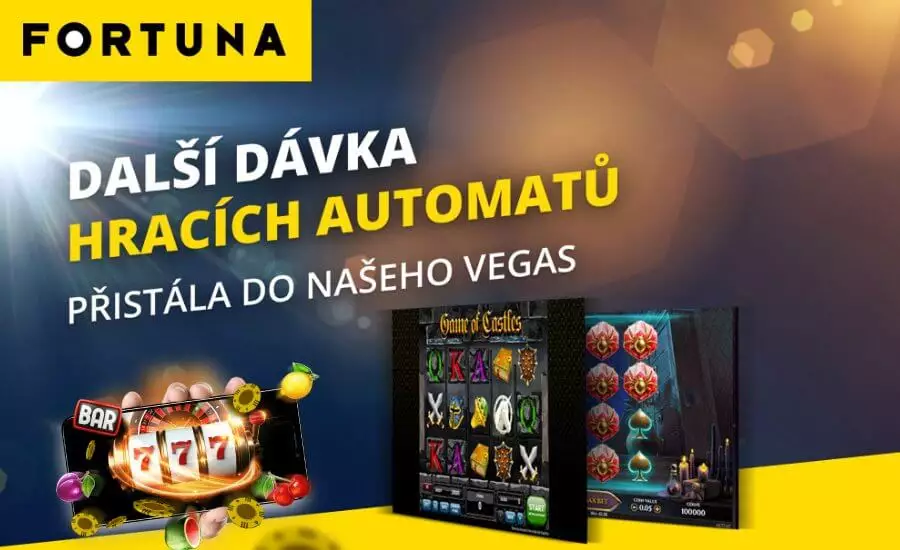 Fortuna casino – nové automaty od NetEnt