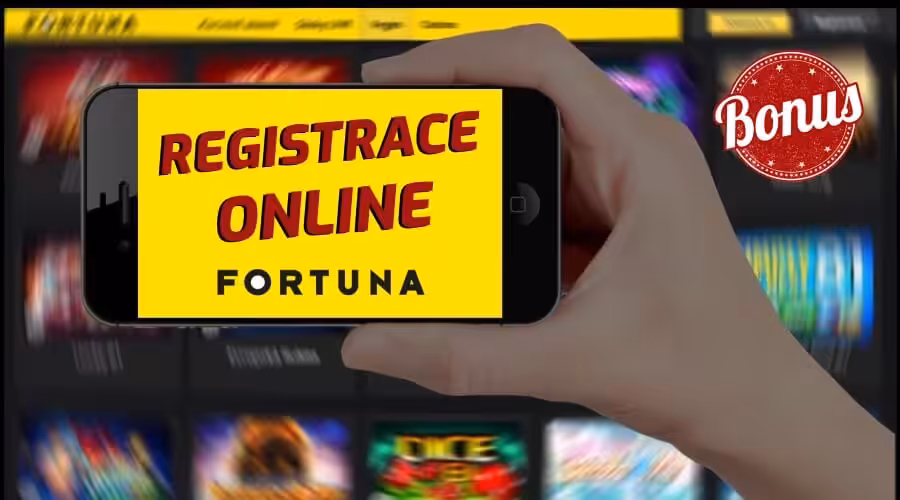 Návod jak se registrovat do Fortuna casina ONLINE