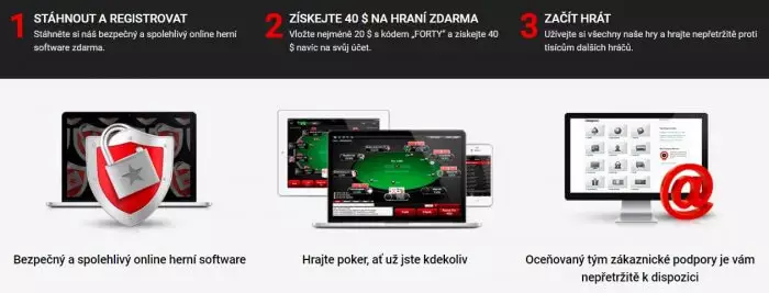 Pokerstars casino herna - registrace s vkladovým bonusem zdarma