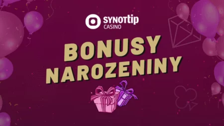 Synottip narozeniny bonusy 2023 – Oslavte narozeniny a berte bonusy s free spiny!