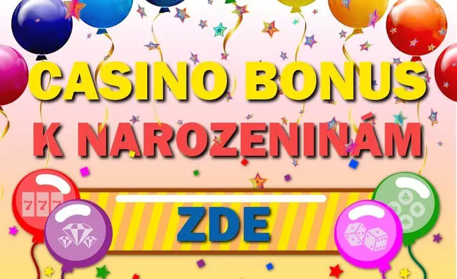 CASINO BONUS K NAROZENINÁM – 320 free spinů v Tipsport a Chance Vegas a další bonusy zdarma!