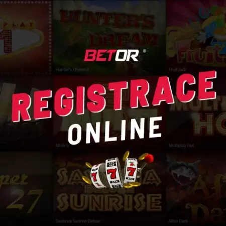 Betor casino online registrace – Jak si vytvořit herní účet krok za krokem