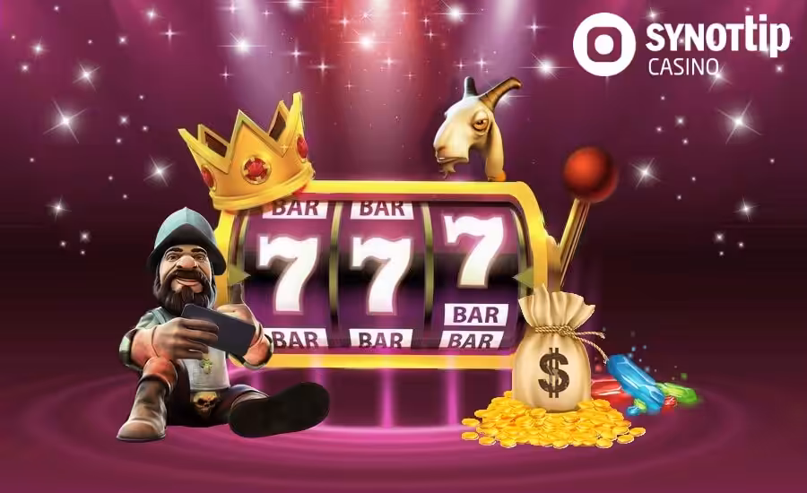 Synottip casino automaty za peníze online 2026 a bonus zdarma
