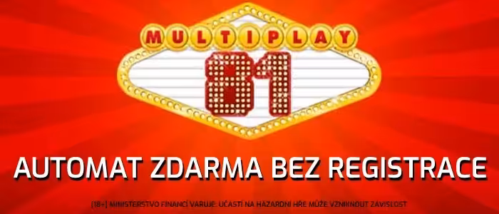 Hrajte multiplay automat zdarma bez registrace