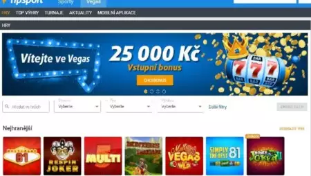 Tipsport.cz Vegas online casino 2023 – recenze a hodnocení