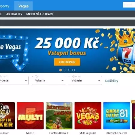 Tipsport.cz Vegas online casino 2022 – recenze a hodnocení