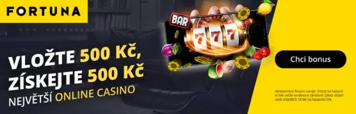 Fortuna casino automaty za peníze s bonusem