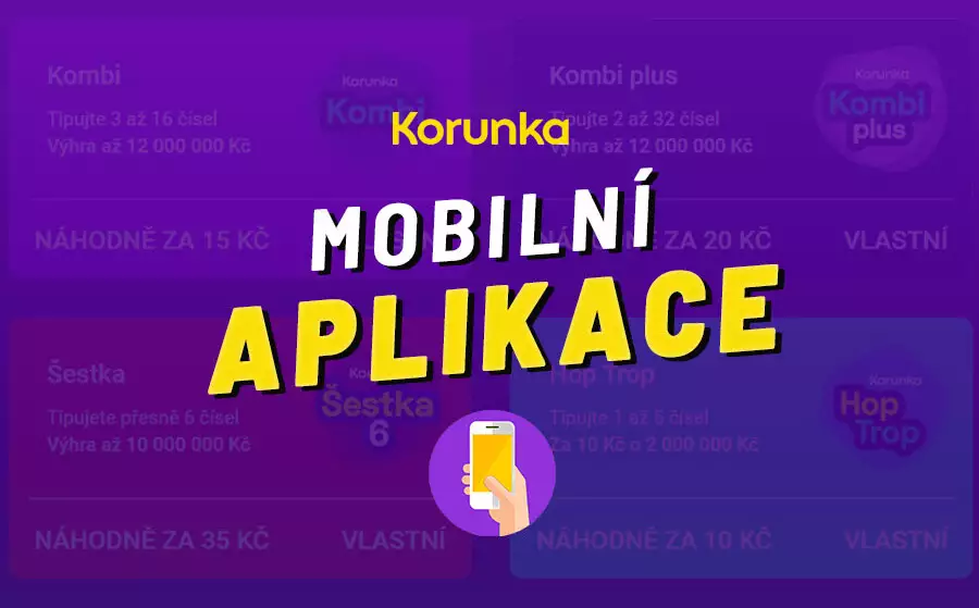 Loterie Korunka aplikace 2022 – Jak stáhnout mobilní aplikaci Korunka a hrát o milióny