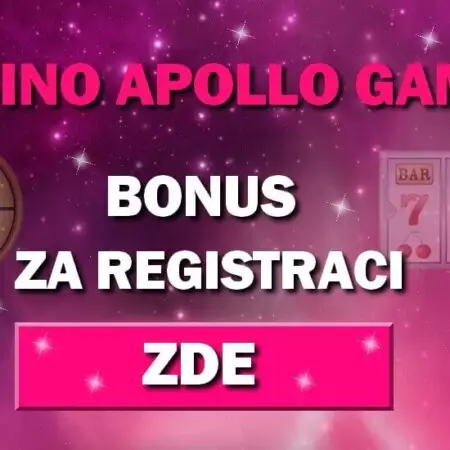 Apollo Games casino bonus za registraci – Berte uvítací bonus až do 5 000 Kč!