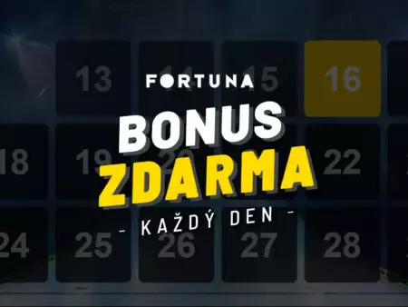 Fortuna bonusy 2022 – Získejte casino bonus každý den v hokejovém kalendáři
