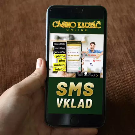 Casino Kartáč SMS vklad – návod na snadný a rychlý vklad přes mobil