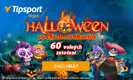 Tipsport Halloween casino bonus DNES