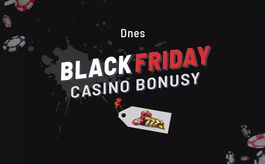 Black Friday casino bonus zdarma 2021 – Dnes free spiny a bonus bez vkladu pro všechny hráče!