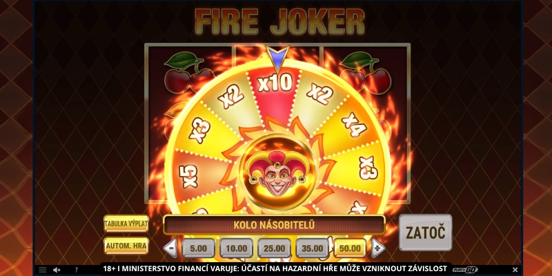 Fire Joker výherní automat