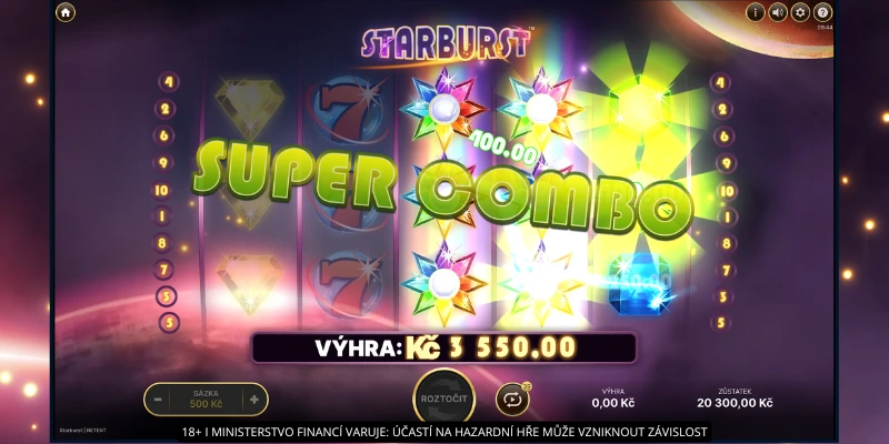 Starburst recenze