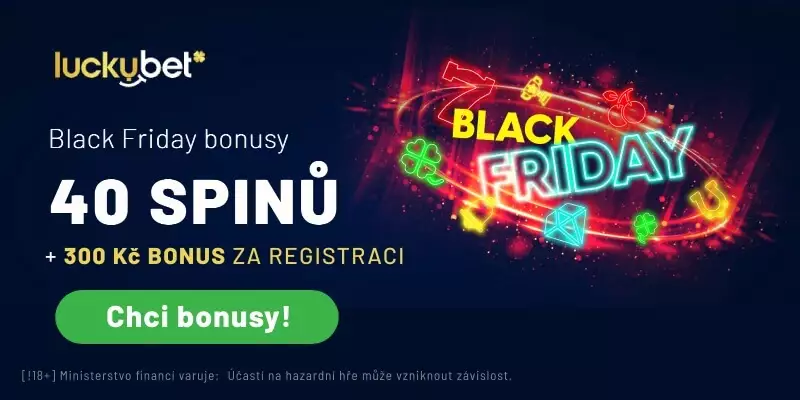 LuckyBet Black Friday casino bonusy