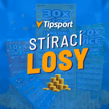 Stírací Tipsport losy 2026 – Setřete online losy ještě dnes