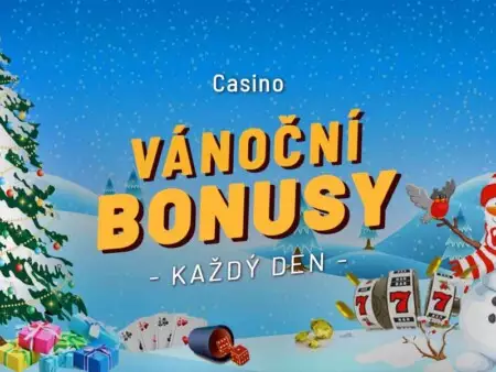 Vánoční bonus casino 2022 – Berte free spiny nebo peníze zdarma každý den!