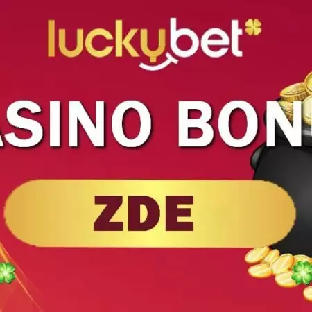 LuckyBet casino bonus 2022 – 300 Kč za registraci a neuvěřitelný vstupní bonus až 50 000 Kč!