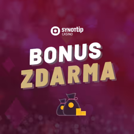 Synottip bonus 2026 – bonus dnes – bonus za registraci – bonus bez vkladu – free spiny