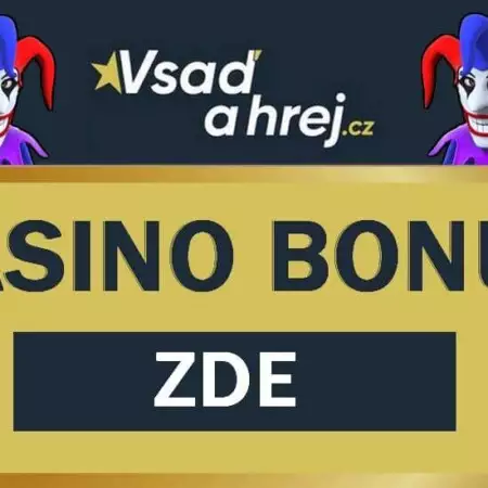 Vsaď a hrej casino bonus 2022 ▷ odneste si 300 Kč za registraci a 100% bonus ke vkladu!
