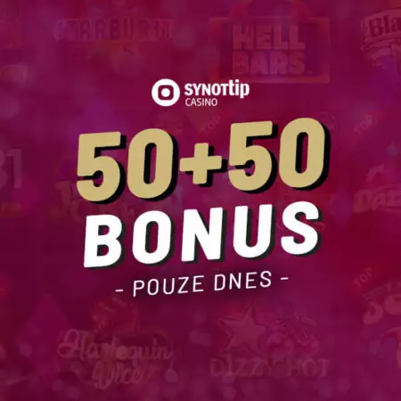 Synottip casino bonus – Berte bonus 50,- do casina