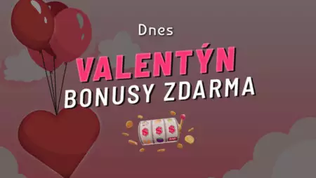 Valentýn casino bonus 2022 – Svátek zamilovaných s free spiny bez vkladu!