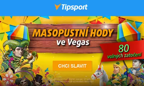 Tipsport Masopust casino bonus