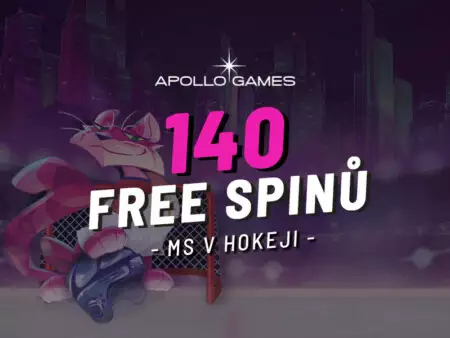 Apollo Games casino free spiny 2022 – Získejte 140x volná zatočení