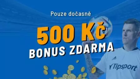 Tipsport bonus zdarma za registraci 500 Kč – Berte zase někdy příště