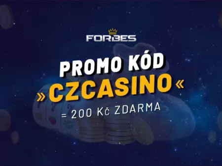 Forbes casino promo kód 2022 – Zadejte CZCASINO kód a berte extra 200 Kč bonus zdarma!