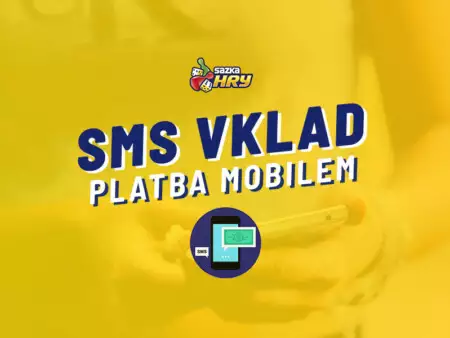 Sazka SMS vklad 2022 – Dobijte si herní konto přes mobil