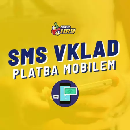 Sazka SMS vklad 2023 – Dobijte si herní konto přes mobil