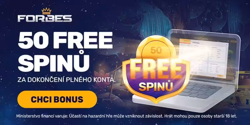 10 free spins zdarma ve Forbes casino